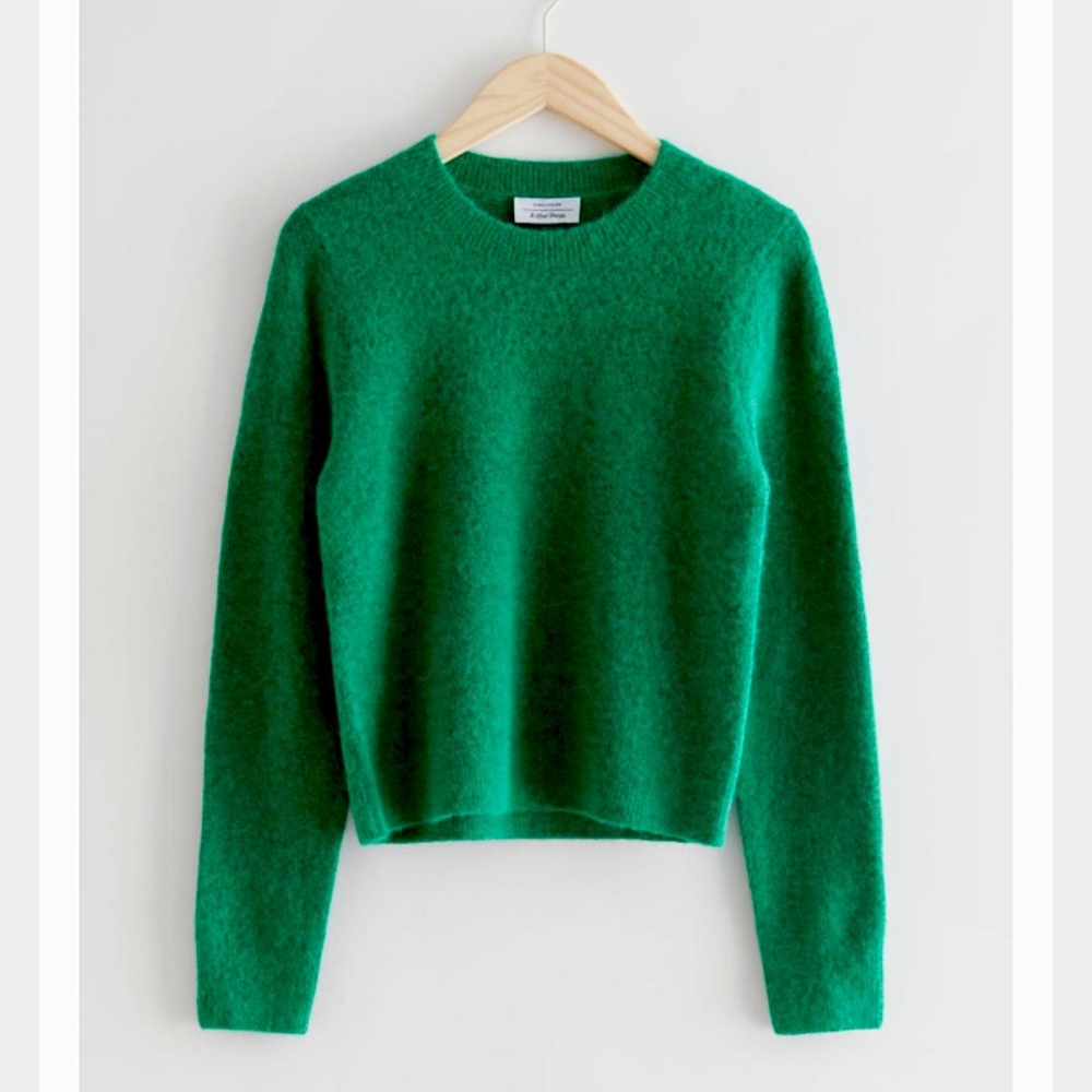 & Other Stories, Paris Atelier wool knit sweater!